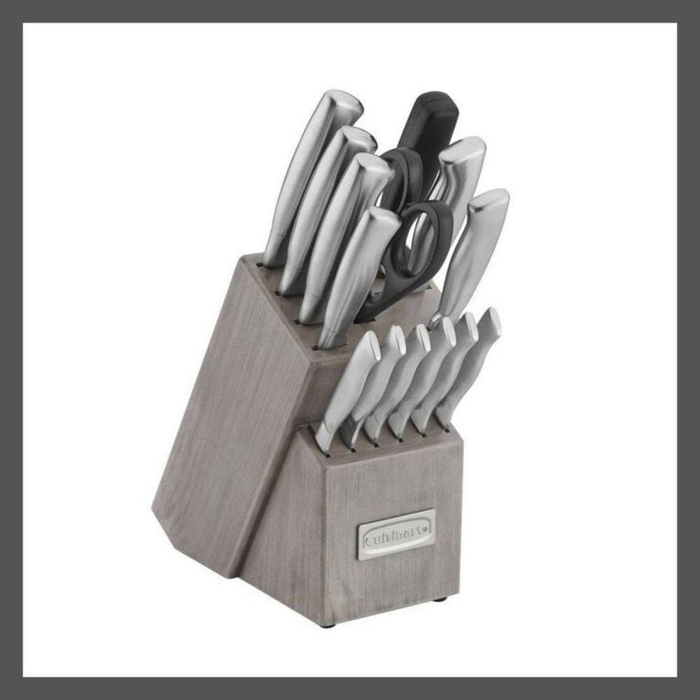Cuisinart -  Knife Cutlery Block Set Classic 15pc For Stainless Steel